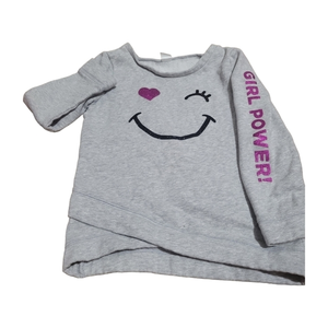 Gray Girl Power‎ Sweatshirt